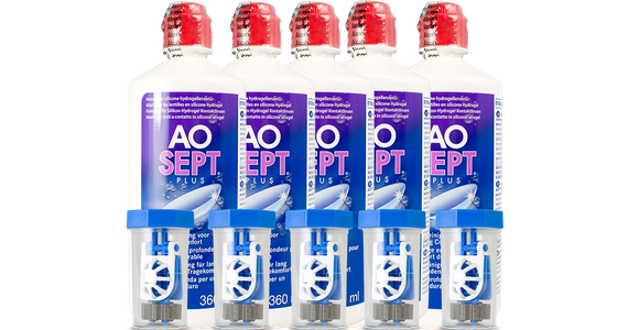  Aosept plus Systempack 5x360ml Ansicht 1