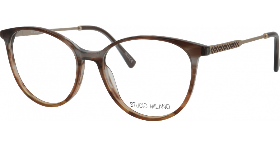 Studio Milano Brille Damen Studio Milano 01-20550-01 5417 braun Verl./gold matt Ansicht 1