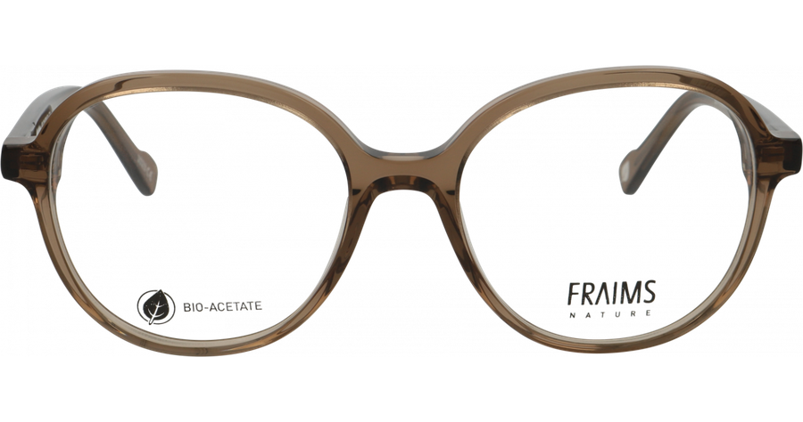 FRAIMS Brille Unisex FRAIMS NATURE 03-31130-02 Willow, hellbraun Transparent Ansicht 1