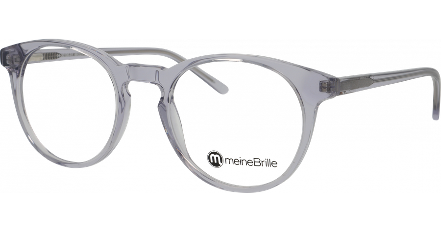 meineBrille Brille Unisex meineBrille 04-30100-01, Hellgrau/Transparent Ansicht 1