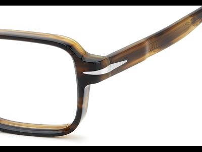 David Beckham Brille Herren David Beckham DB 7167 52 Braun Ansicht 3
