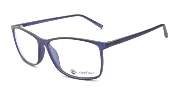 meineBrille 04-69020-01, Blau Matt links - Ansicht 2