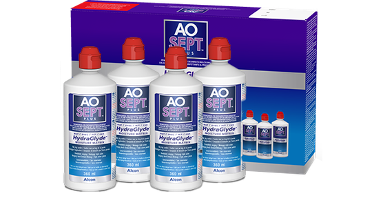 Aosept plus HydraGlyde Systempack 4x360ml - Ansicht 2
