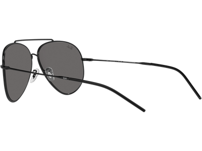 Ray-Ban Aviator Reverse RBR0101S 002/GS Schwarz/Grau 62 - LARGE - Ansicht 4