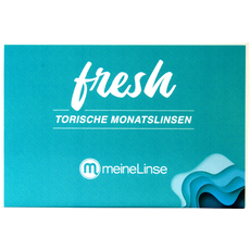 meineLinse fresh torische Monatslinsen 3er