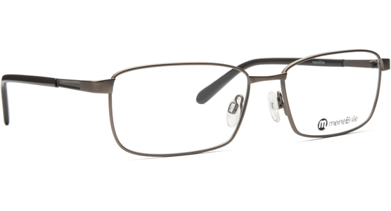 meineBrille 04-12090-02, Hell Gun matt / Dunkelgrau glänzend Schräg rechts - Ansicht 5