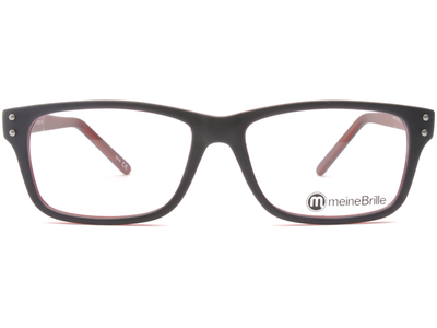 meineBrille 04-69130-01, Marine Blau/Rot Matt front - Ansicht 2