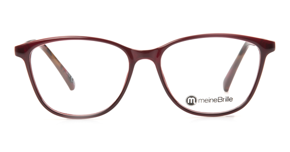 meineBrille 04-96050-01, Weinrot/Rot Havanna - Ansicht 3