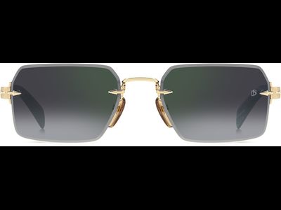 David Beckham Sonnenbrille Herren David Beckham DB 7109/S 56 GOLD GREEN Ansicht 2