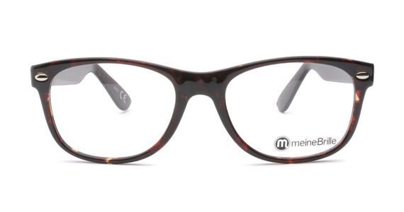 meineBrille 04-69150-01, Dunkel Havanna front - Ansicht 3