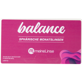 meineLinse balance sphärische Monatslinsen
