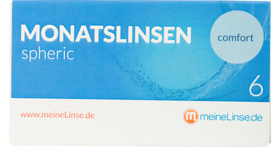 meineLinse Monatslinsen comfort spheric 6er