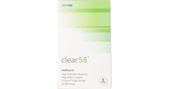 Clear 58 6er