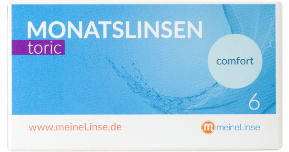 meineLinse Monatslinsen comfort toric 6er