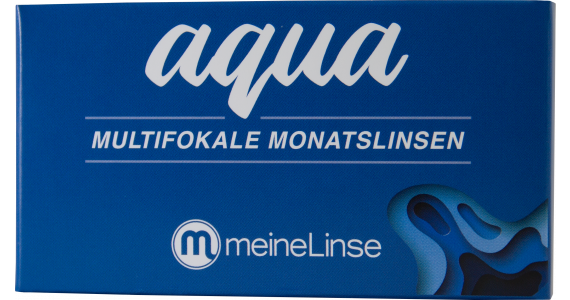 meineLinse aqua multifokale Monatslinsen 3er