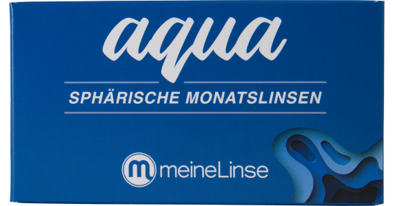 meineLinse aqua sphärische Monatslinsen 3er