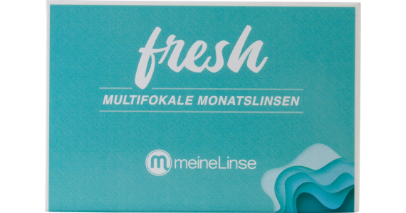 meineLinse fresh multifokale Monatslinsen 3er