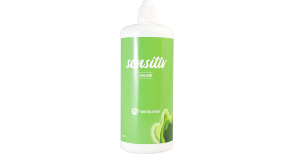meineLinse sensitiv Saline Einzelflasche
