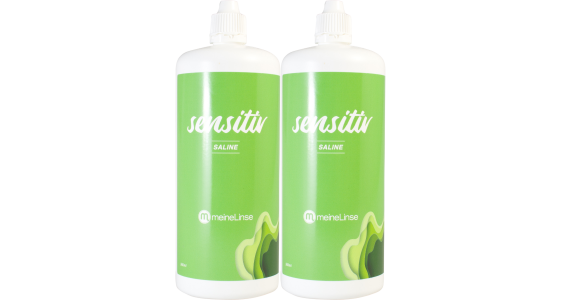 meineLinse sensitiv Saline Doppelpack