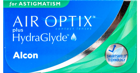 Air Optix Plus HydraGlyde for Astigmatism 3er