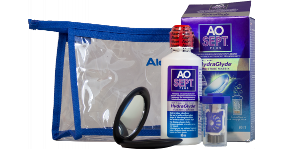 Aosept plus HydraGlyde Travelset