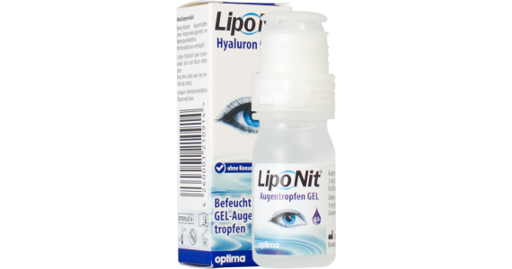 LipoNit Augentropfen Gel 0,3% Pumpflasche