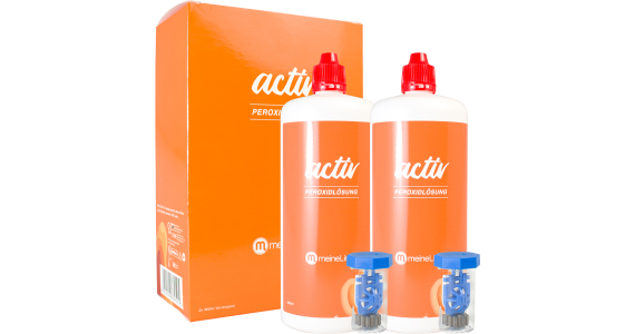 meineLinse activ Peroxidlösung Doppelpack