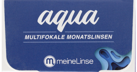 meineLinse aqua multifokale Monatslinsen 3er
