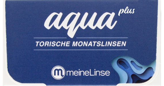 meineLinse aqua plus torische Monatslinsen 3er