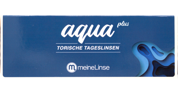 meineLinse aqua plus torische Tageslinsen 30er