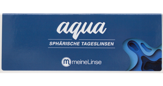 meineLinse aqua sphärische Tageslinsen 30er