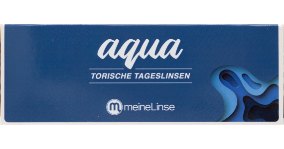 meineLinse aqua torische Tageslinsen 30er