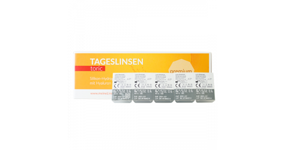 Probelinsen meineLinse Tageslinsen premium toric