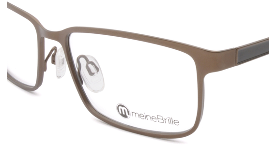 meineBrille 04-69080-01, Bronce/Braun nah - Ansicht 3