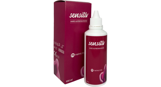 meineLinse sensitiv hard Aufbewahrung Einzelflasche - Ansicht 2