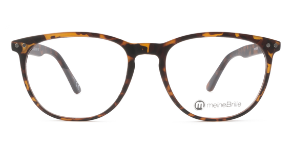 meineBrille 04-96040-02, Dunkel Havanna Matt front - Ansicht 3