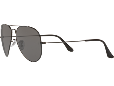 Ray-Ban Aviator Total Black RB3025 002/48 Schwarz/Schwarz 58 - MEDIUM - Ansicht 2