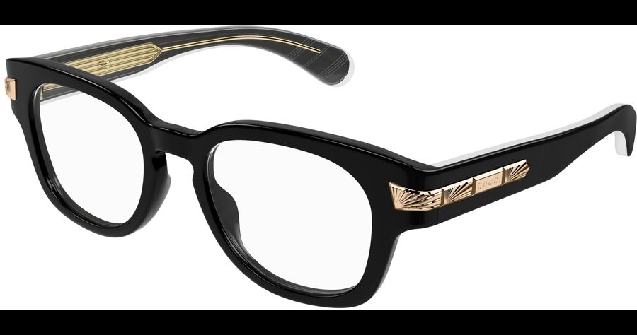 Gucci Brille Herren Gucci GG1518O 51 001 Ansicht 1
