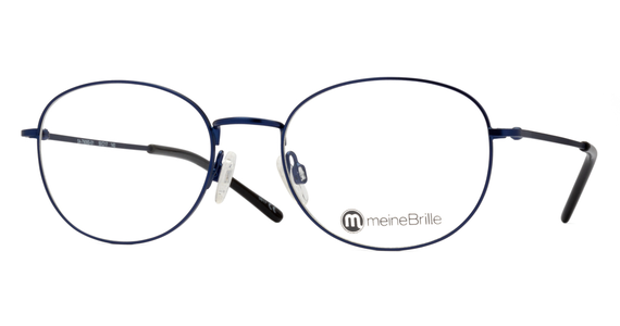 meineBrille 04-79060-01, Blau matt - Ansicht 3