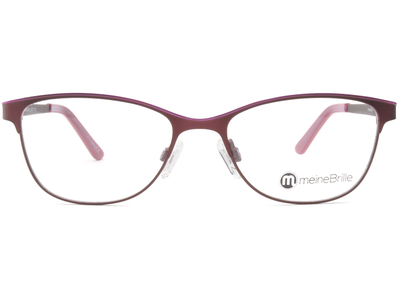 meineBrille 04-69110-01, Dunkel Rot/Pink front - Ansicht 2