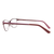 meineBrille 04-69110-01, Dunkel Rot/Pink seite