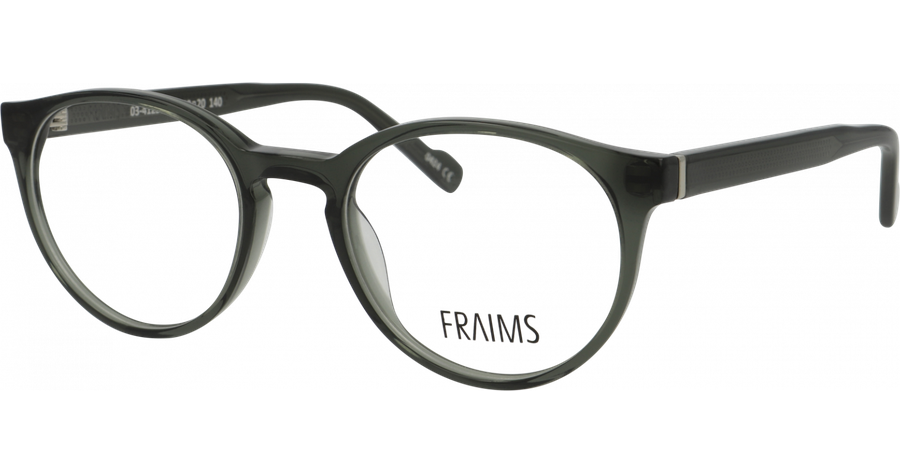 FRAIMS Brille Damen FRAIMS 03-41230-02 Kim, dunkelgrau kristall glänzend Ansicht 1