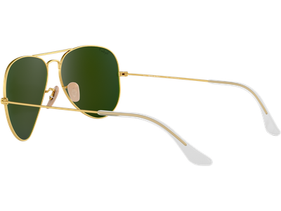 Ray-Ban Aviator Flash Lenses RB3025 112/4L Gold/Blau Verspiegelt 58 - MEDIUM - Ansicht 4