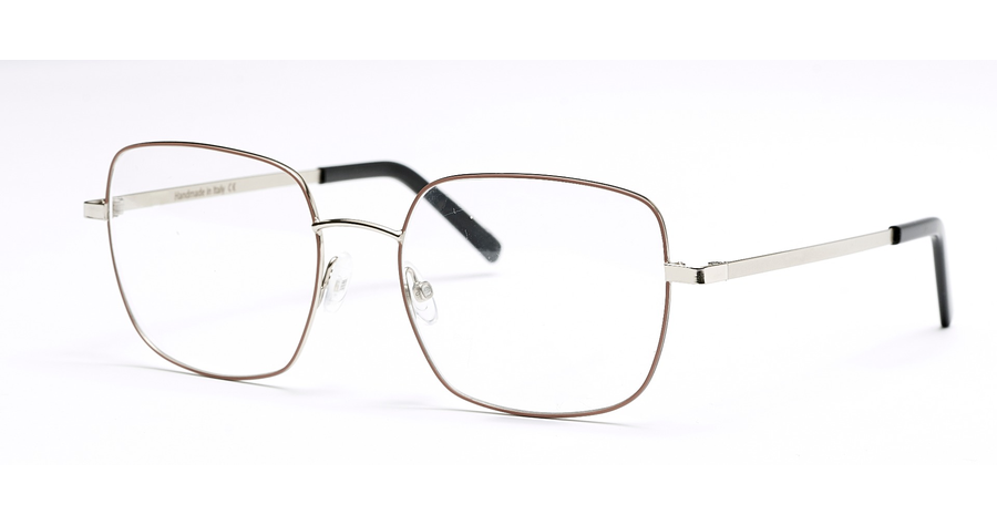 FRAIMS Brille Damen FRAIMS 03-97230-02 Adele, Taupe Matt/Silber Ansicht 1