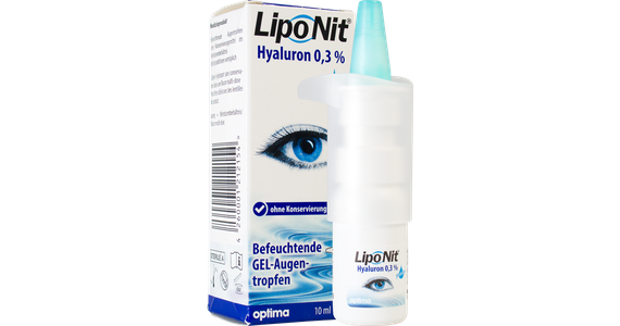 Lipo Nit Augentropfen Gel 0,3% Pumpflasche - Ansicht 2