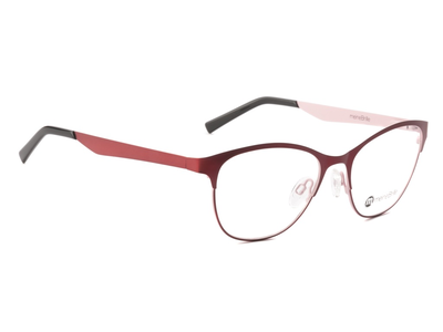 meineBrille 04-87010-02, Rot/Rosa Matt rechts - Ansicht 3