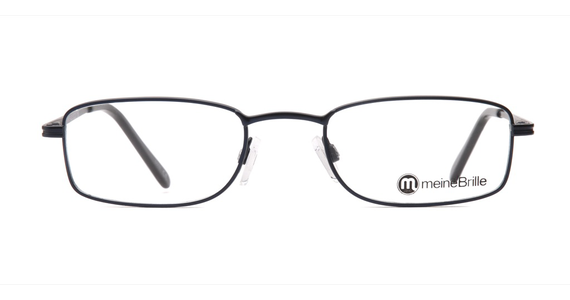 meineBrille 04-79050-02, Dunkel Blau Matt front - Ansicht 2