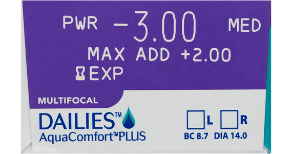 Dailies AquaComfort Plus multifocal 30er - Ansicht 4