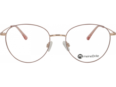 meineBrille Brille Damen meineBrille 04-96090-03, Puder/Rosegold glänzend Ansicht 4