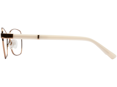 meineBrille 04-06020-01, Kupfergold/Alabaster Seite - Ansicht 3